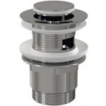 Alcadrain výpust umyvadlová click/clack 5/4",celokovová, s přepadem, malá zátka, chrom A39 – Zboží Dáma