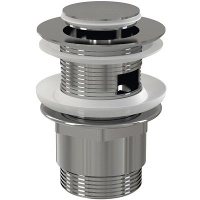 Alcadrain výpust umyvadlová click/clack 5/4",celokovová, s přepadem, malá zátka, chrom A39 – Zboží Dáma