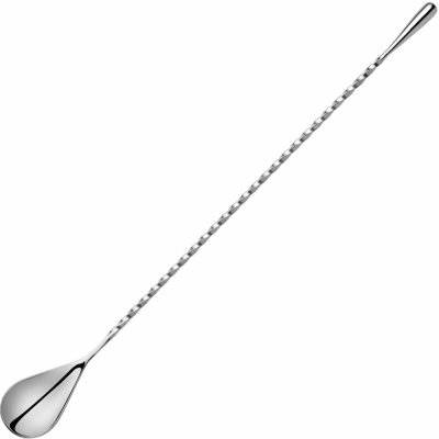 Míchací barová lžička Teardrop nerez 30 cm – Sleviste.cz