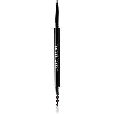 MUA Makeup Academy Brow Define precizní tužka na obočí s kartáčkem Light Brown 0,3 g