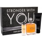 Giorgio Armani Emporio Armani Stronger With You EDT 100 ml + sprchový gel 75 ml + EDT 15 ml dárková sada – Sleviste.cz