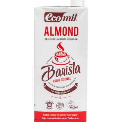 Ecomil Barista Bio Mandlový nápoj 1 l – Zboží Dáma