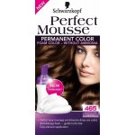 Schwarzkopf Perfect Mousse Permanent Color barva na vlasy 465 čokoládově hnědý – Zboží Mobilmania