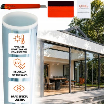 Fólie okenní Solar Systems termoizolační 50x152 cm – Zboží Mobilmania