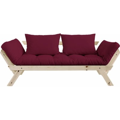 KARUP DESIGN Bebop Clear lacquered/Bordeaux červená – Zbozi.Blesk.cz