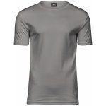 Silné bavlněné tričko Tee Jays Interlock Světle šedá – Zboží Mobilmania