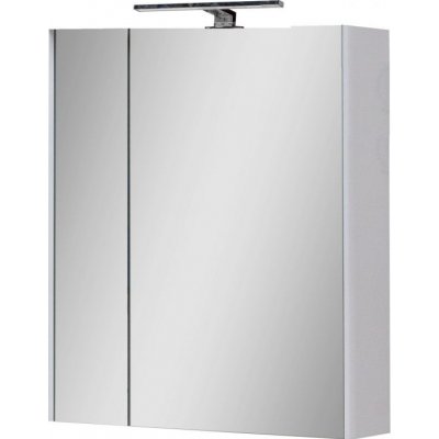 Kingsbath Eliba 60 zrcadlová skříňka do koupelny s LED osvětlením – Zboží Mobilmania