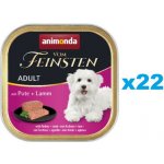 Animonda Vom Feinsten Adult Dog krůtí a jehněčí 22 x 150 g – Zbozi.Blesk.cz