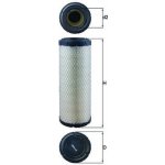 Vzduchový filtr MAHLE LX 1240 – Hledejceny.cz