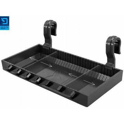 Delphin Polička na rodpod ShelfPOD BlackWAY - 20 x 10 x 3 cm – Zboží Dáma
