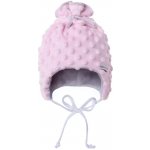 ESITO Dětská zimní čepice Minky Teddy stříbrná – Zboží Dáma