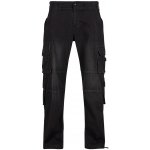 Kalhoty riflové Denim CARGO ČERNÉ – Sleviste.cz