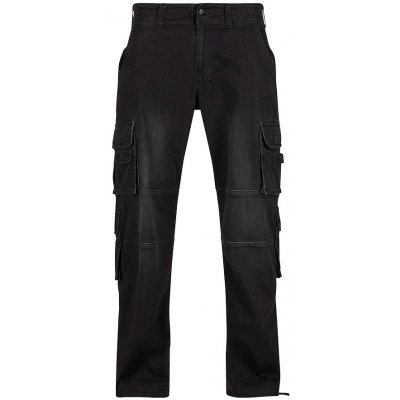 Kalhoty riflové Denim CARGO ČERNÉ – Sleviste.cz