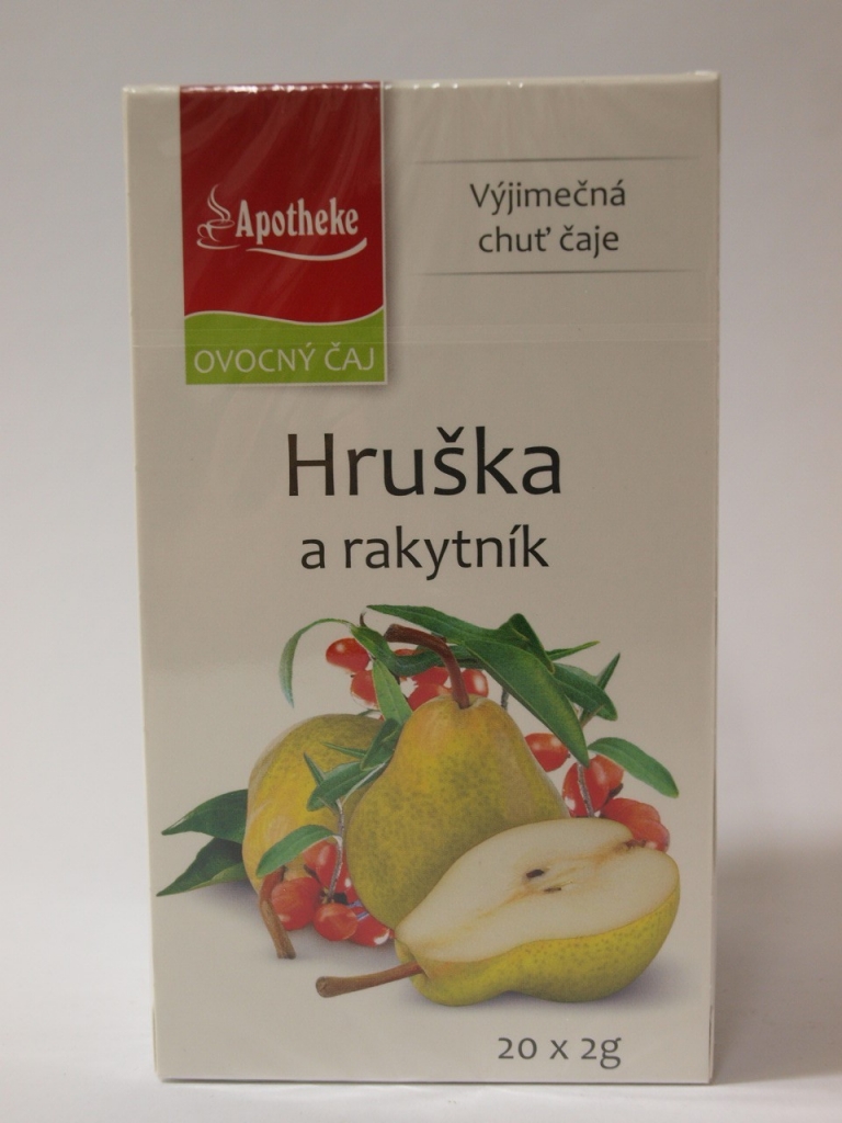 Apotheke Čaj Hruška a rakytník čaj 20 x 2 g