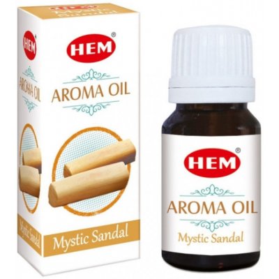 Hem Mystic Sandal Vonný olej 10 ml – Hledejceny.cz