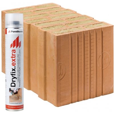 Cihla broušená Porotherm 44 T Profi Dryfix P8 440×248×249 mm – Sleviste.cz