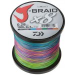 Daiwa šňůra J-Braid X8Multicolor 150m 0,06mm 4kg – Zbozi.Blesk.cz