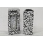 Kamenná náhrobní lampa a váza hranatá Tarn – Zboží Dáma