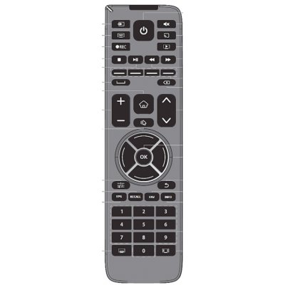 Dálkový ovladač Emerx Vivax TV-43S61T2S2SM, LED TV-49S62T2S2SM – Zbozi.Blesk.cz