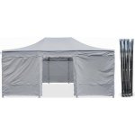 TENTino STEEL HEXAGON 4x6 m / 8 noh 5A - ŠEDÁ – Hledejceny.cz