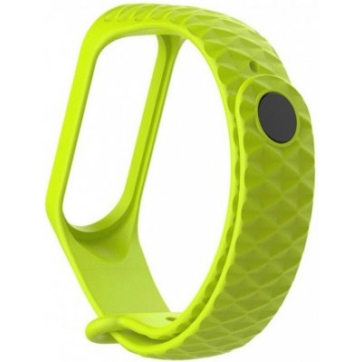 BStrap Silicone Diamond řemínek na Xiaomi Mi Band 3/4, fruit green SXI007C04 – Hledejceny.cz