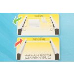 BENCO ALU balkónový sušák prádla posuvný délka 50cm 5 háčků – Hledejceny.cz