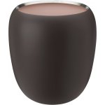 Váza ORA 22 cm, tmavě pudrová, nerezová ocel, Stelton – Hledejceny.cz