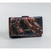 Peněženka Lorenti Dámská kožená peněženka se zabezpečením RFID Florencie bordó černá univerzální