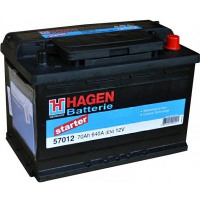 BATÉRIA HAGEN 12V 74 Ah 680 A 