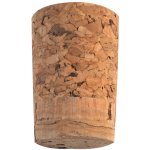 Korková zátka kónická jednoplošková 38x28/23 mm, 100 ks – Hledejceny.cz