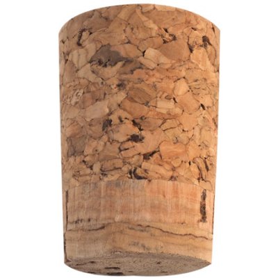 Korková zátka kónická jednoplošková 38x28/23 mm, 100 ks – Hledejceny.cz