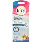 Veet voskové pásky s proužkem na obličej pro ciltivou pleť 20 ks – Zboží Dáma