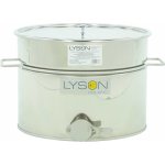 LYSON Nádoba čeřící a plnící nerezová 30 l s nerezovým kohoutem 6/4" s úchyty CLASSIC LINE – Zboží Dáma