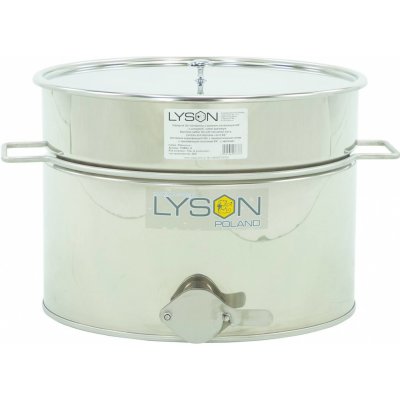 LYSON Nádoba čeřící a plnící nerezová 30 l s nerezovým kohoutem 6/4" s úchyty CLASSIC LINE – Zboží Dáma