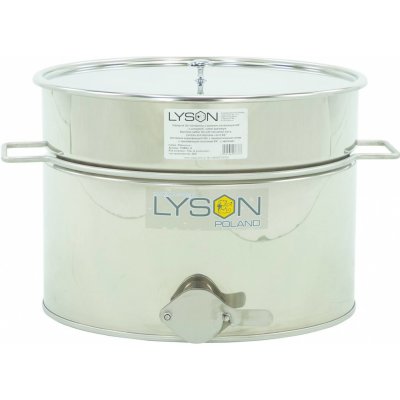 LYSON Nádoba čeřící a plnící nerezová 30 l s nerezovým kohoutem 6/4" s úchyty CLASSIC LINE – Zbozi.Blesk.cz