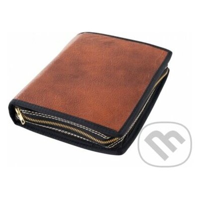 Obal na knihu se zipem: Měděný Macoli Hand Made – Sleviste.cz