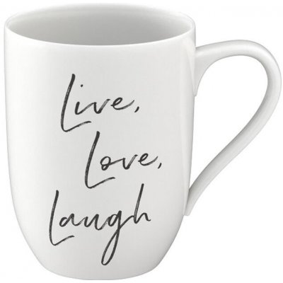 Villeroy & Boch Statement hrnek Live Love Laugh 340 ml – Zboží Mobilmania