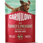 Carnilove Dog Paté Turkey&Pheas.+Rasp. 300 g – Hledejceny.cz