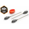 Olověná zátěž a brok Mivardi Method Feeder set QMR Grip L long 30g + 40g + 50g + mould