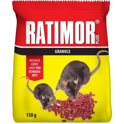 RATIMOR Bromadiolon granule 1,5 kg – Zboží Mobilmania