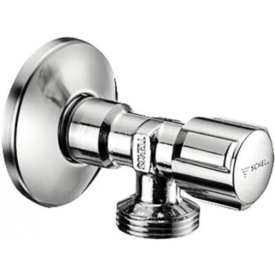 Schell COMFORT pračkový připojovací ventil 1/2" x 3/4" bez zpětné klapky, chrom - 033000699 – Zboží Dáma