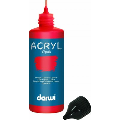 Darwi Opak akrylová barva vermilion 80 ml – Hledejceny.cz