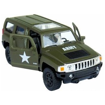 Welly Hummer H3 Armor Squad model zelená 1:34
