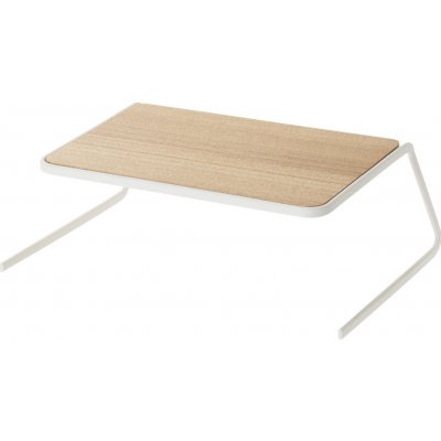 YAMAZAKI Polička na talíře Tosca 2446, bílá – Zboží Dáma