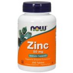 Now Foods Glukonát Zinečnatý 50 mg 250 tablet – Hledejceny.cz