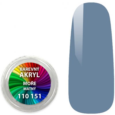 EXPA-nails Akryl pudr matný Moře 4 ml – Hledejceny.cz