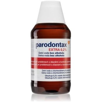 G.U.M Gingidex 0,12% ústní voda proti zubnímu plaku a pro zdravé dásně bez alkoholu (0,12% Chloorhexidine Digluconaat + Cetylpyridinium Chloride) 300 ml