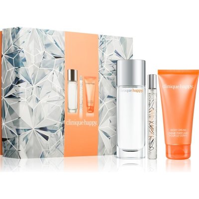 Clinique Holiday Happy™ parfémovaná voda 100 ml + Happy™ tělový krém 75 ml + Happy™ sprchový gel 75 ml – Zboží Mobilmania