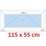 Soft Plastové okno 115x55 cm sklopné Oregon – Hledejceny.cz
