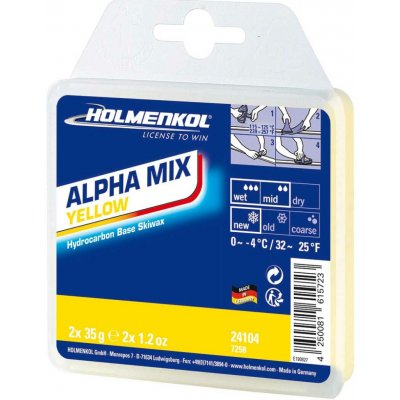 Holmenkol Alpha Mix Yellow 2x35g – Zboží Mobilmania